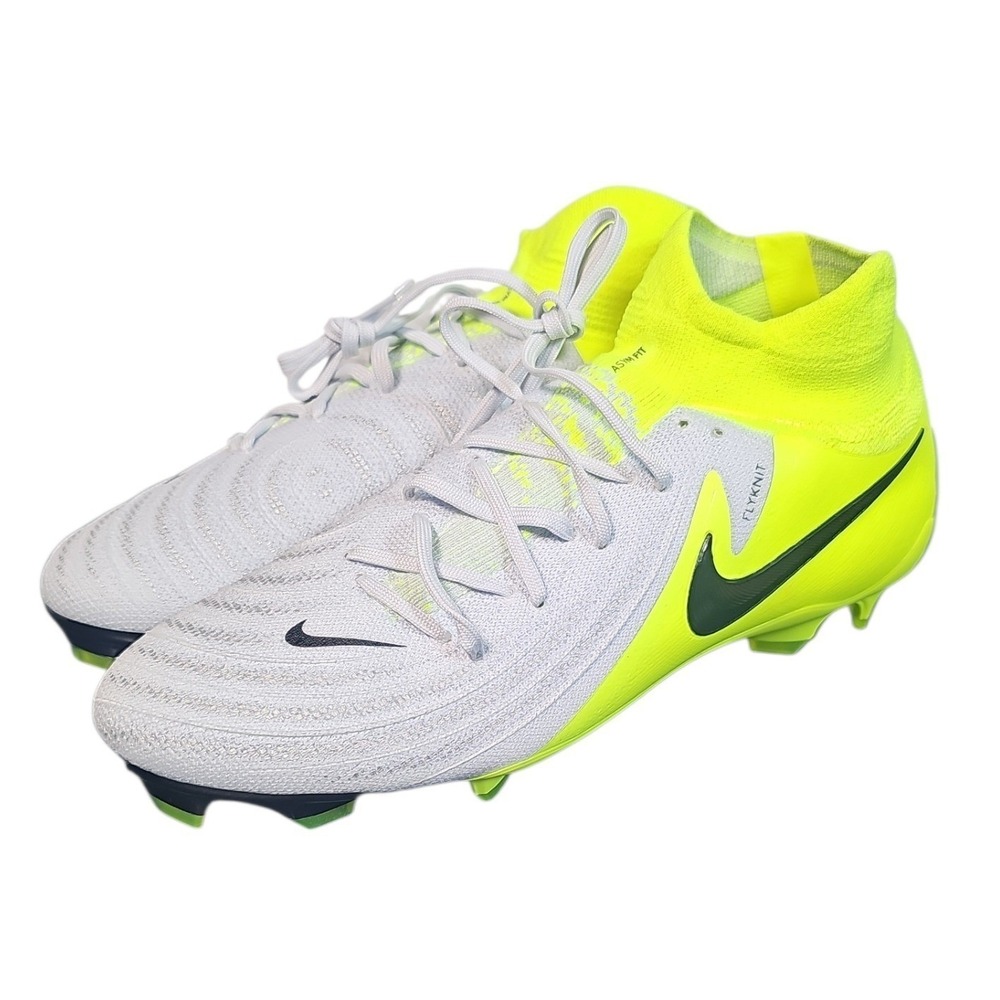 Nike Phantom Luna 2 Pro FG Soccer Cleats Volt Yellow DV3166-700 Mens 8 Women 9.5